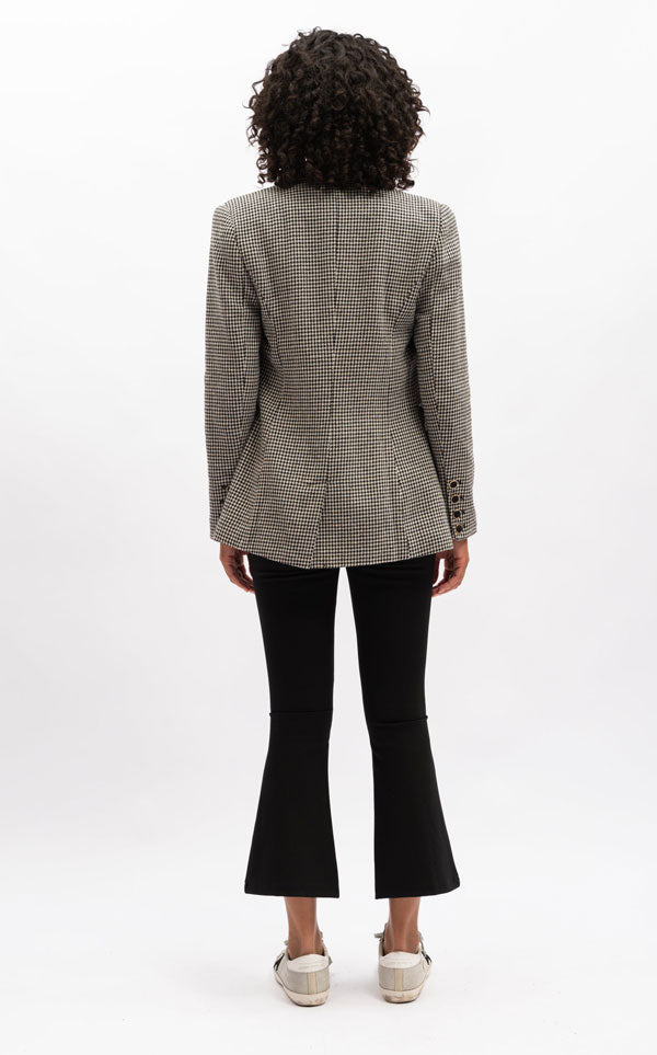 We Are The Others - Jules Longline Blazer | Houndstooth
