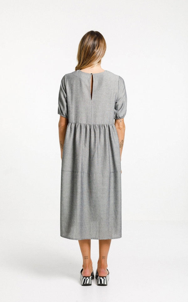 Thing Thing - Leah Dress | Black Static