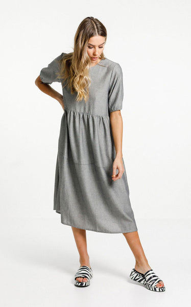 Thing Thing - Leah Dress | Black Static