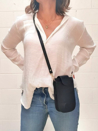 Hello Friday - Lexi Phone Bag | Black
