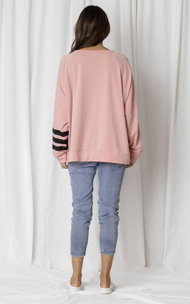 Love Lily the Label - Logan Sweater | Dusty Rose