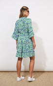 Haven - Lamu Tie Dress | Savanna Blue