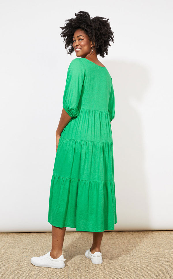 Haven - Tanna Tiered Maxi | Paradise