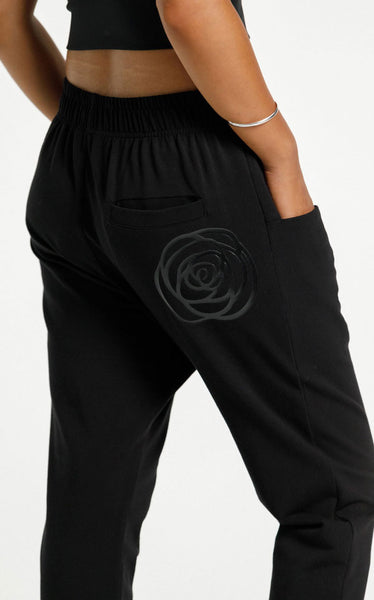Rose Road - Stadium Pant | Black