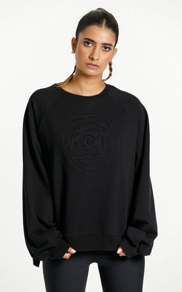 Rose Road - Sloppy Joe Crew | Black