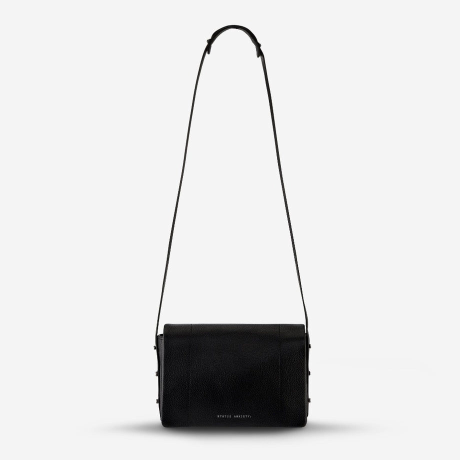 Succumb Bag Black Leather