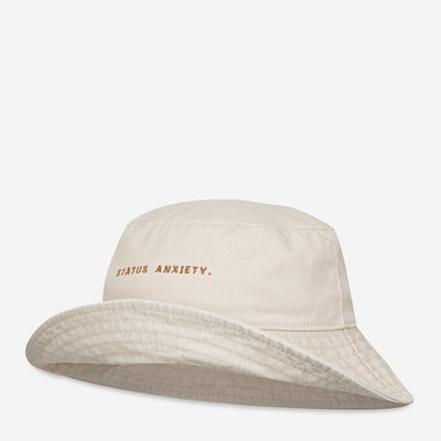 Status Anxiety - Time to Be Alive Bucket Hat | Stone