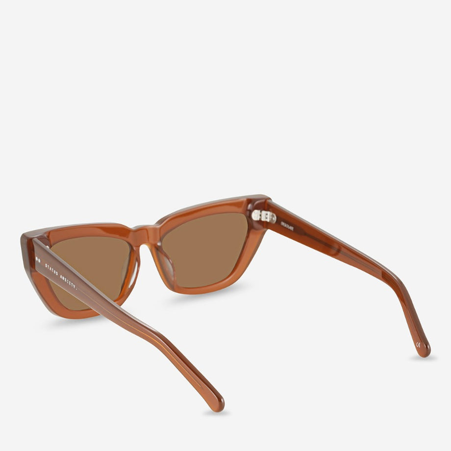 Status Anxiety - Desolate Sunglasses | Brown