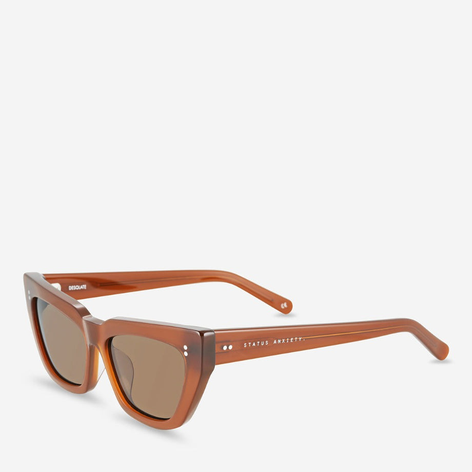 Status Anxiety - Desolate Sunglasses | Brown