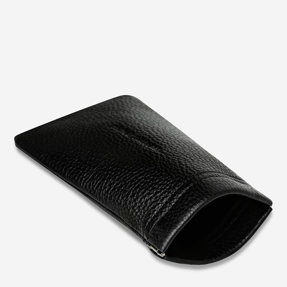Status Anxiety - Keepsake Sunglasses Pouch | Black