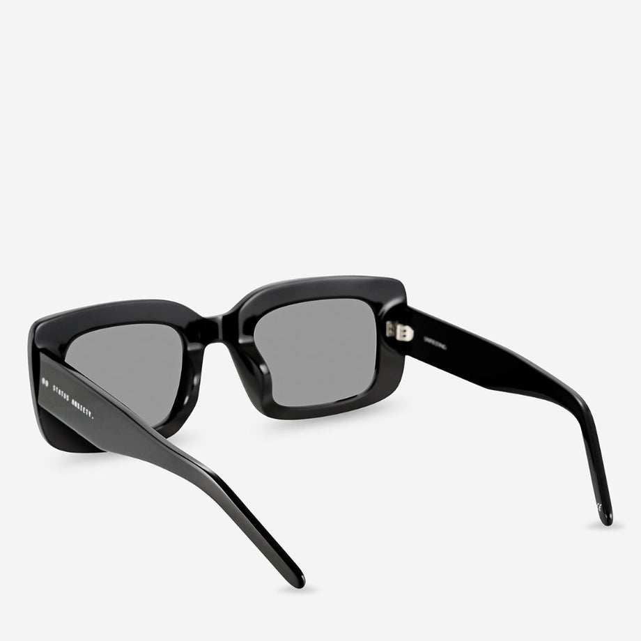 Status Anxiety - Unyielding Sunglasses | Black