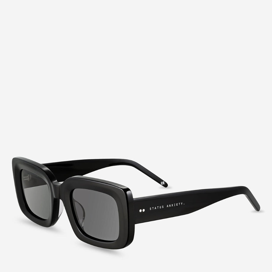 Status Anxiety - Unyielding Sunglasses | Black