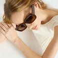Status Anxiety - Unyielding Sunglasses | Brown