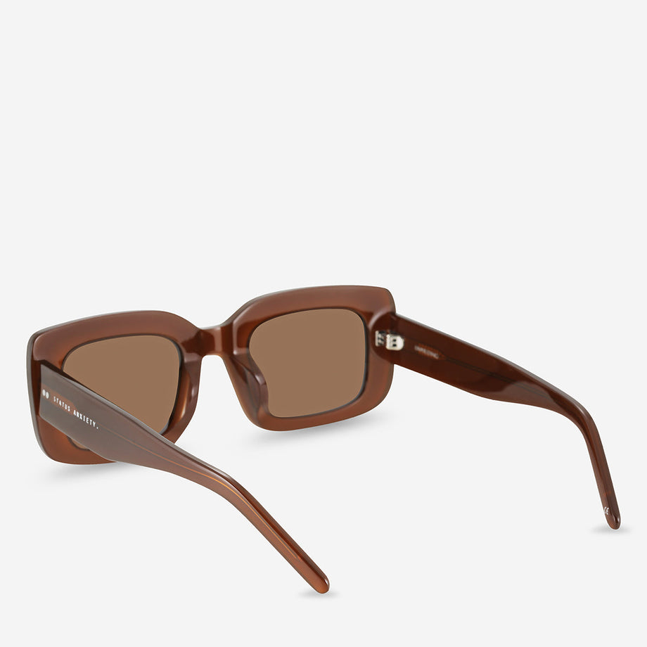 Status Anxiety - Unyielding Sunglasses | Brown