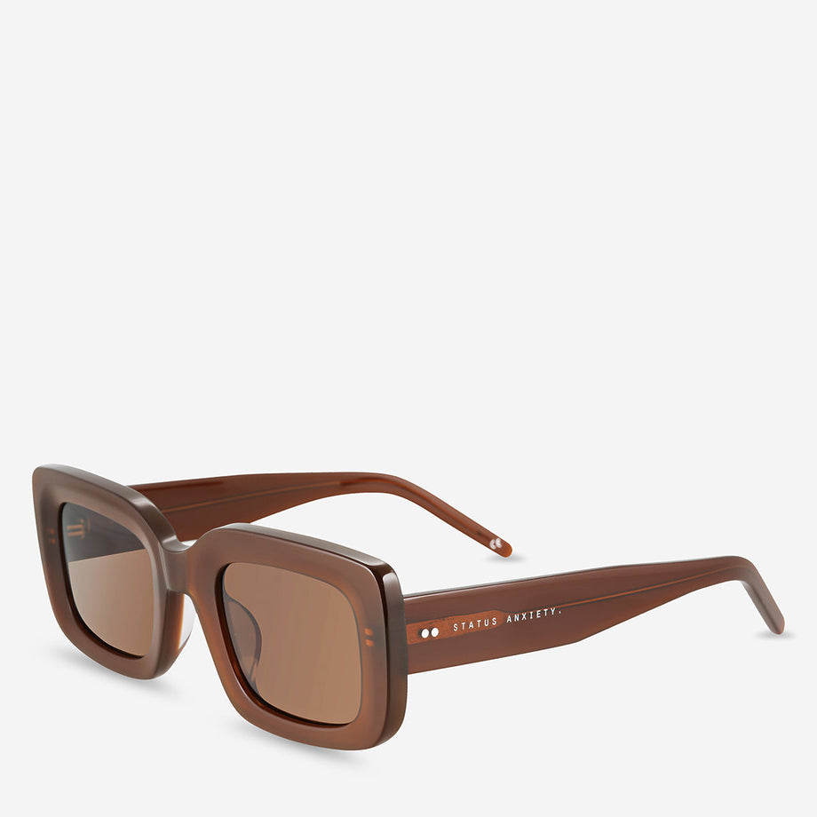 Status Anxiety - Unyielding Sunglasses | Brown