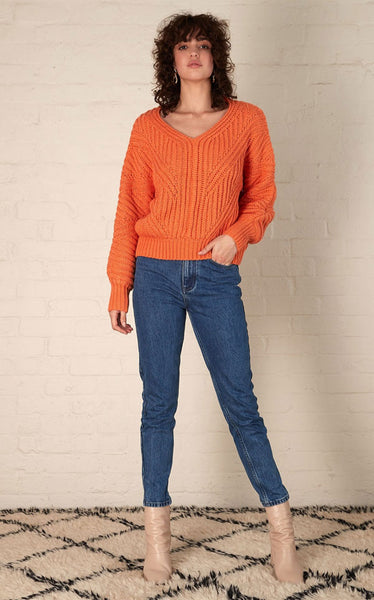 Esmaee - Sora Jumper | Tangerine