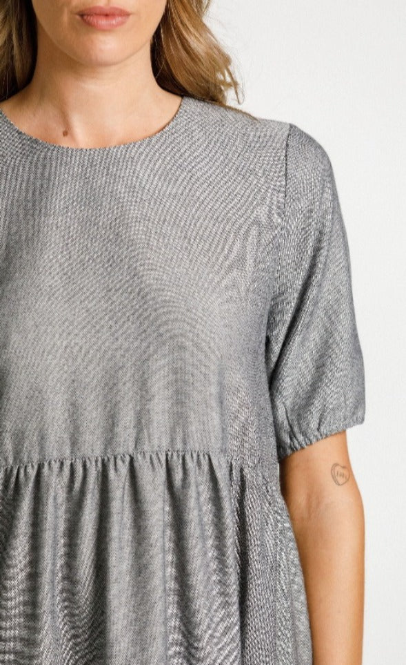 Thing Thing - Leah Dress | Black Static