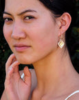 Hagen + Co - Morocco Earrings | Peach Swirl