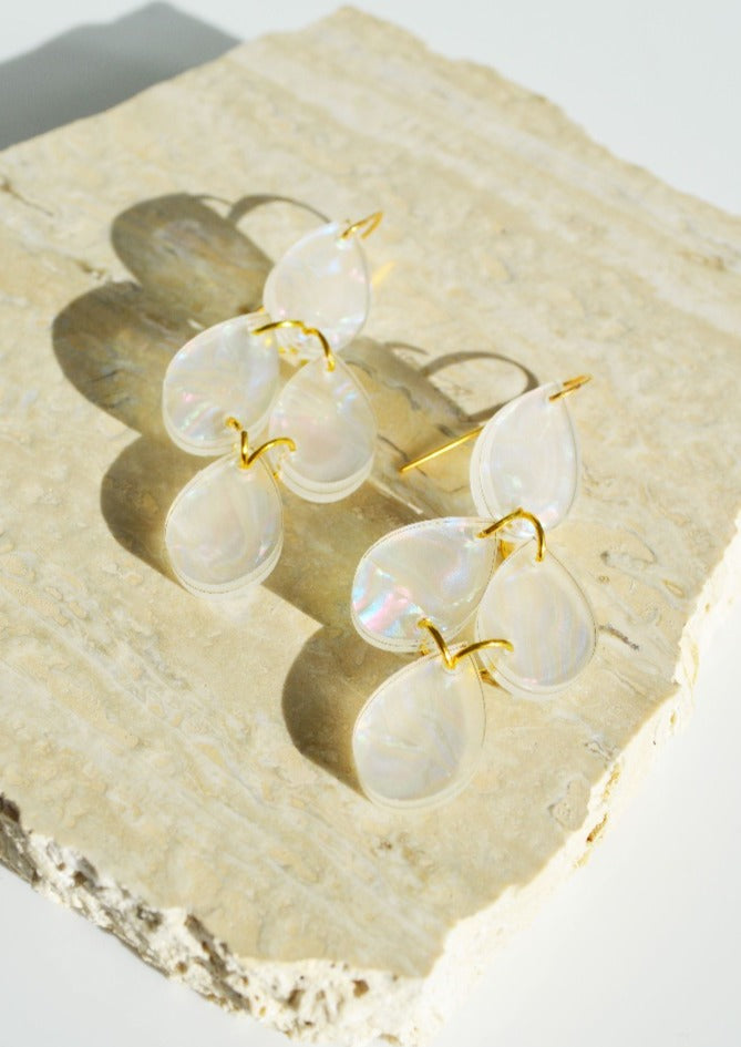 Hagen + Co - Paris Earrings | Pearl