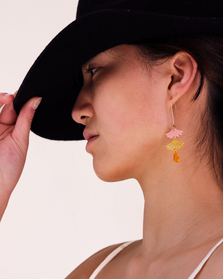 Hagen + Co - Tokyo Earrings | Green