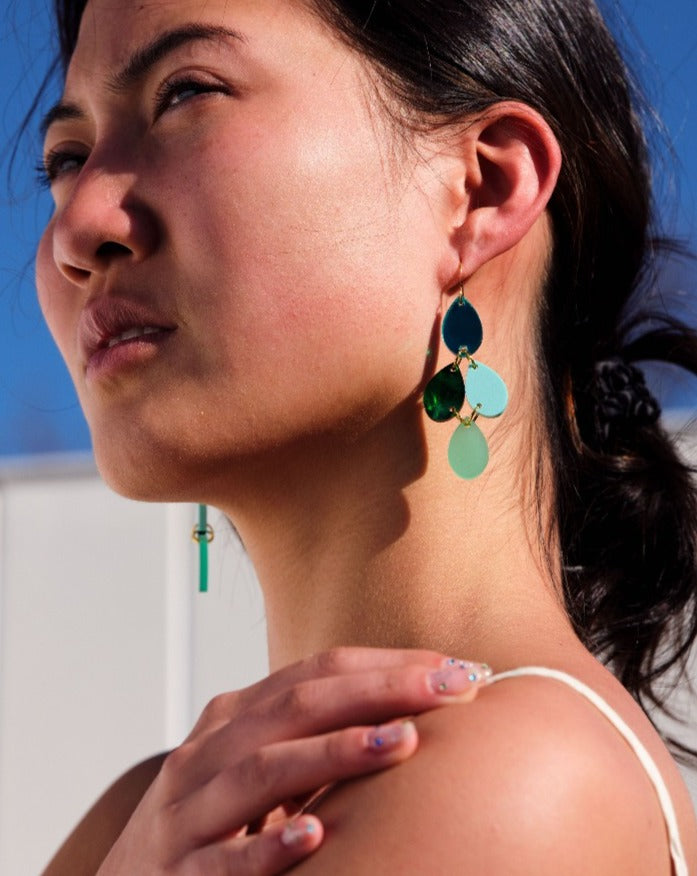Hagen + Co - Paris Earrings | Greens