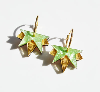 Hagen + Co - Lucky Star Earrings | Mint