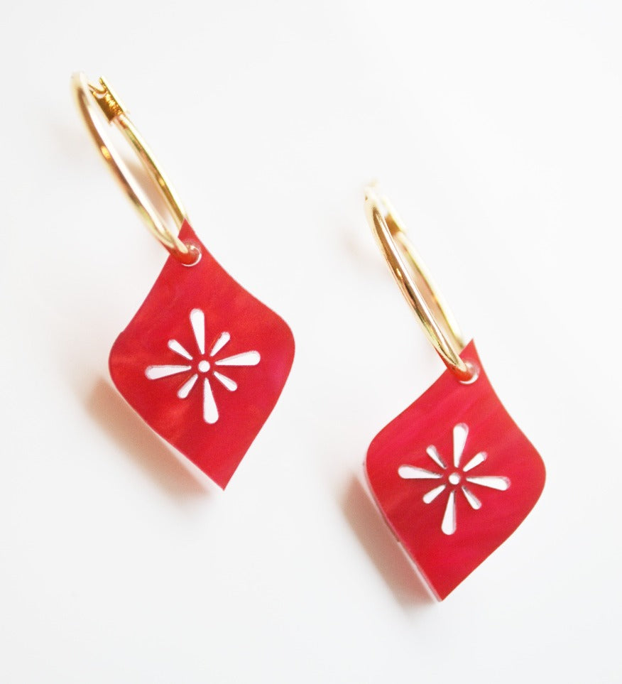 Hagen + Co - Morocco Earrings | Pink Marble