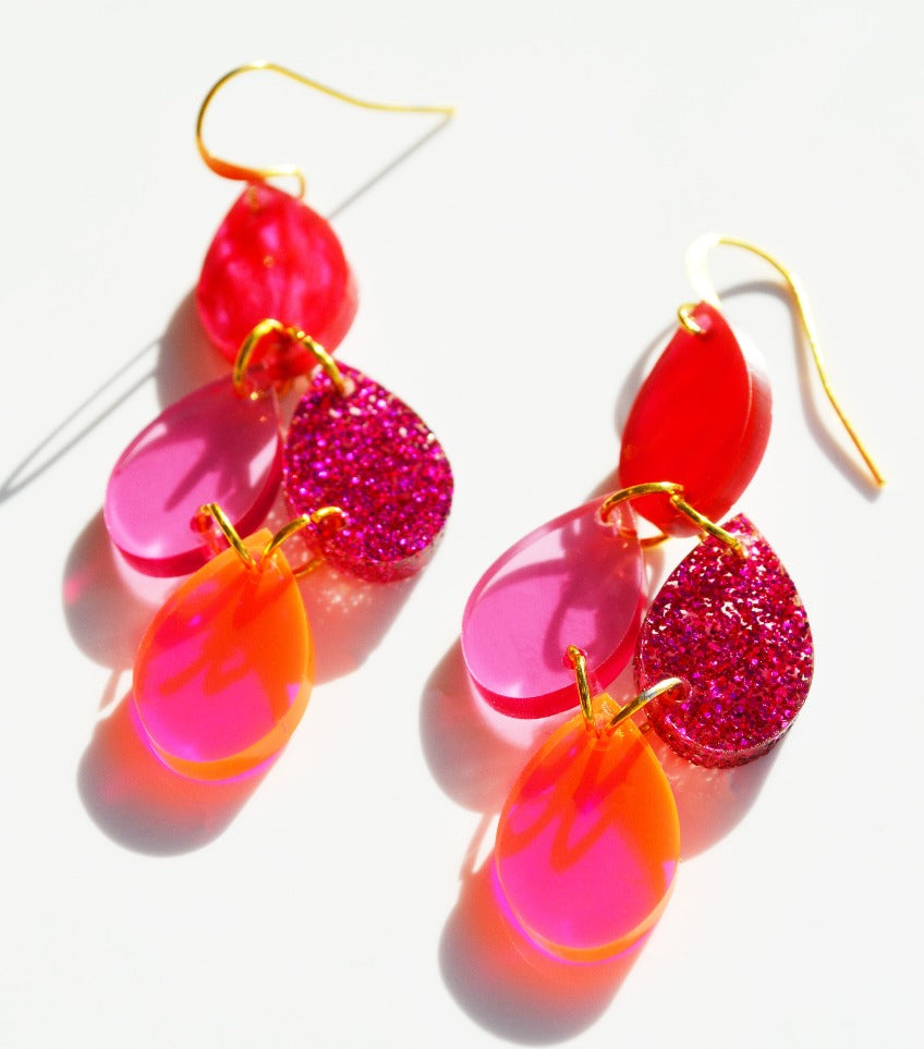 Hagen + Co - Paris Earrings | Pinks