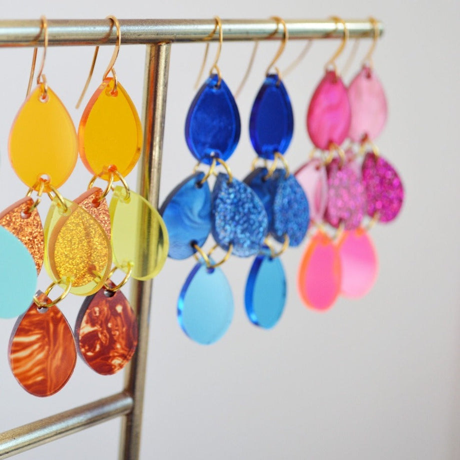 Hagen + Co - Paris Earrings | Pinks