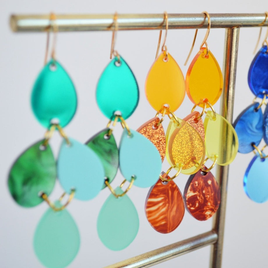 Hagen + Co - Paris Earrings | Greens