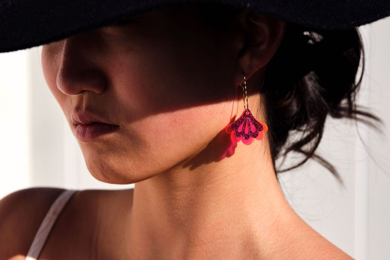 Hagen + Co - Mumbai Earrings | Pinks