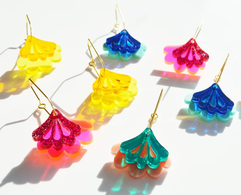 Hagen + Co - Mumbai Earrings | Pinks
