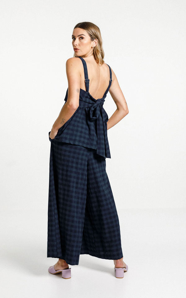 Thing Thing - Zigger Top | Navy Check