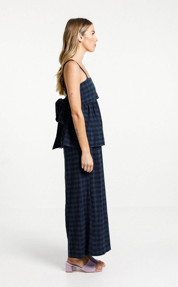 Thing Thing - Zigger Top | Navy Check