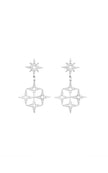 Lindi Kingi + Kelly - Constellation Mini Earrings | Platinum