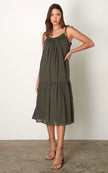 Esmaee - MIMOSA DRESS - OLIVE