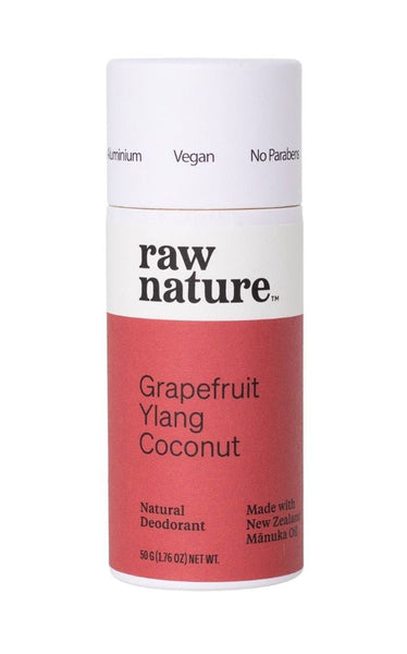 Raw Nature - Natural Deodorant | Grapefruit + Ylang