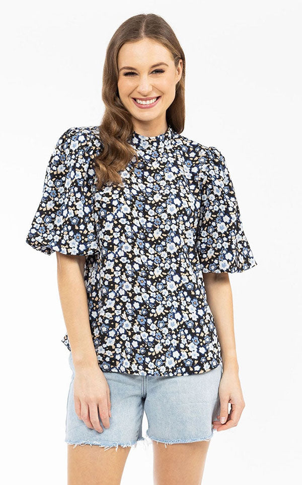 Seeking Lola - Hazel Top Blush Bloom
