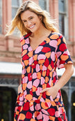 Leoni - Kelly Dress Mix Print