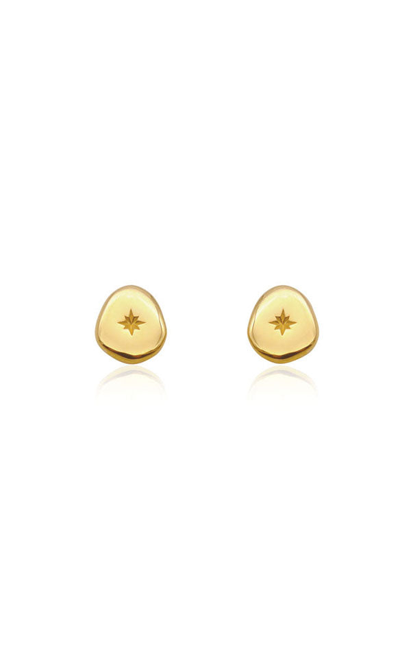 Linda Tahija - Vega Stud Earring | Gold