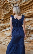 Drama the Label - Mid Summer Dress - Navy