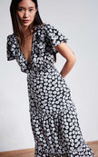 Rue Stiic - Lucille Maxi Dress - Black Dahlia Floral