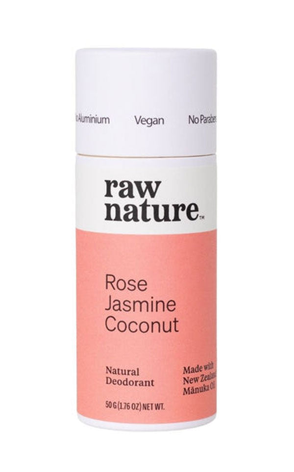 Raw Nature - Natural Deodorant | Rose + Jasmine