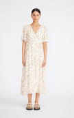 STAPLE THE LABEL - BIANCA WRAP MIDI DRESS - MULTI