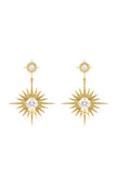 Lindi Kingi + Kelly - A Dusting of Jewels - Solar Earrings | Gold BIG
