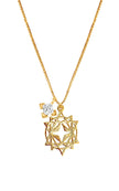 Lindi Kingi + Kelly - Starseed Mini Necklace with Embellishment Gold