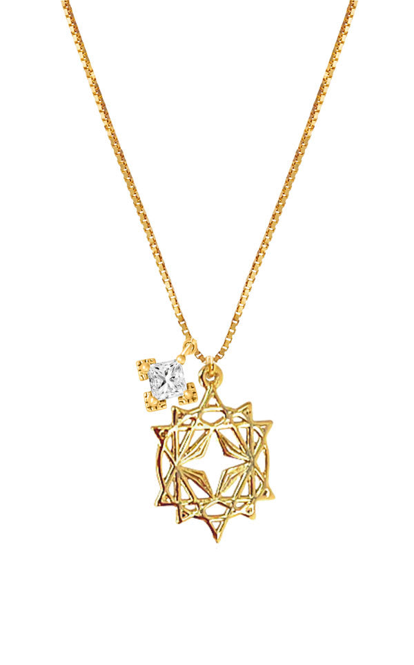 Lindi Kingi + Kelly - Starseed Mini Necklace with Embellishment Gold