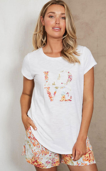 eb & Ive - Allure Tee Shirt Salt
