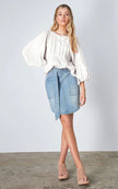 Esmaee - Masons Denim Skirt | INDIGO