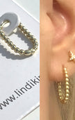 Lindi Kingi + Kelly - Isla Hoop Gold